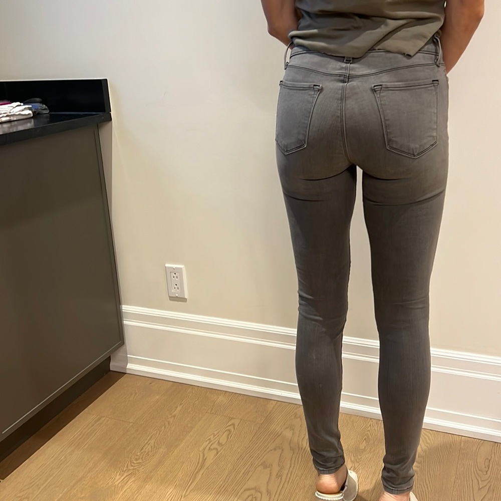 J brand skinny grey jeans